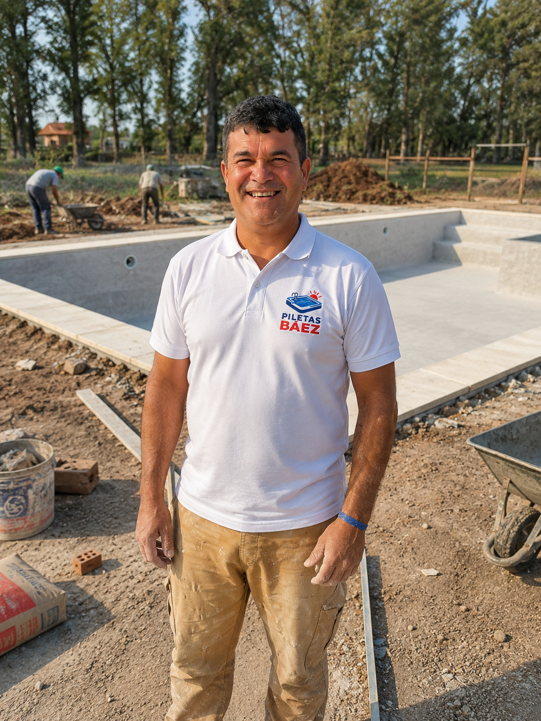 Mario Báez, fundador de Piletas Báez
